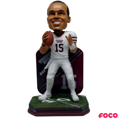 Dak Prescott - Mississippi State Bulldogs (White Jersey)