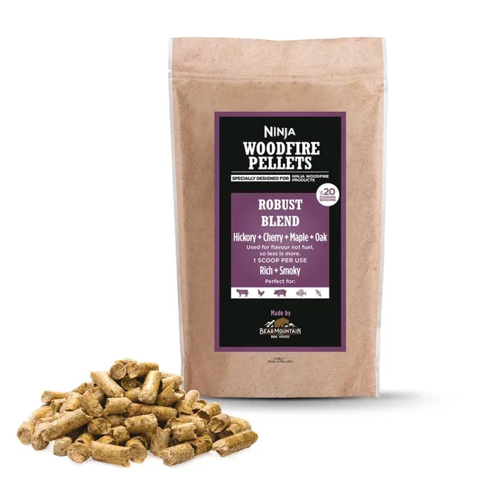 Ninja Woodfire Pellets Robust Blend (900g) | XSKOGRBLPL2UK from Ninja - DID Electrical