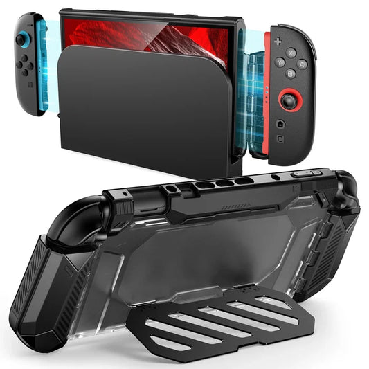 Nintendo Switch 2 Unicorn Beetle PRO Gaming Case with Stand - Black