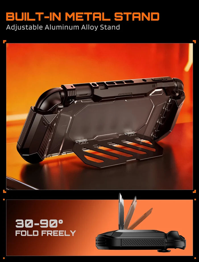 Nintendo Switch 2 Unicorn Beetle PRO Gaming Case with Stand - Black