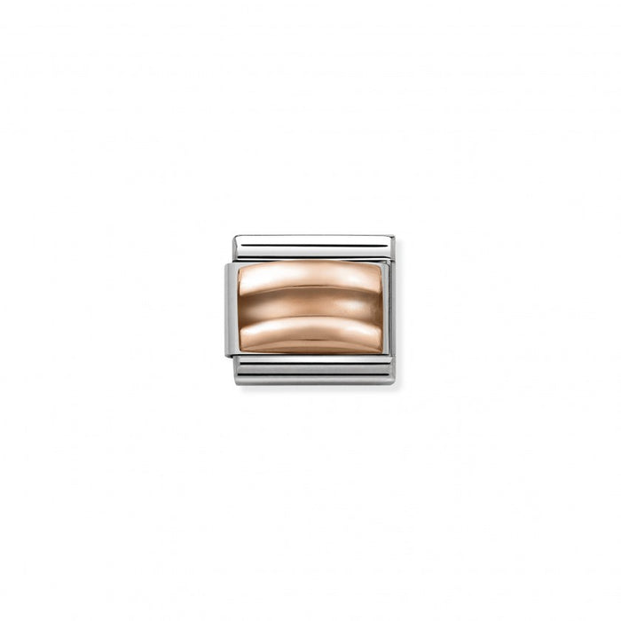 Nomination Classic Link 9K Rose Gold Groove Charm