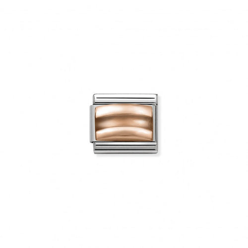 Nomination Classic Link 9K Rose Gold Groove Charm