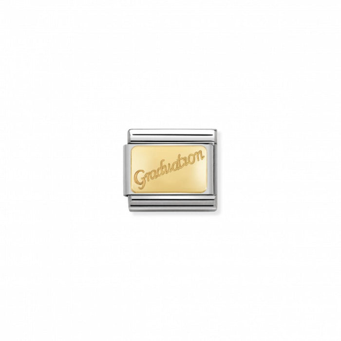 Nomination Classic Link Gold Graduation Charm