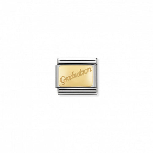 Nomination Classic Link Gold Graduation Charm