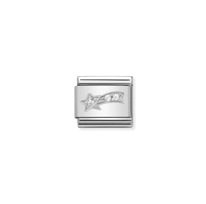 Nomination Classic Link  Silver Shooting Star Charm