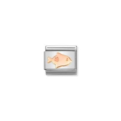 Nomination Classic Rose Gold Fish Charm