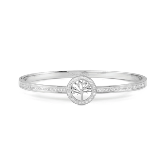Nomination CZ Tree of Life Bangle