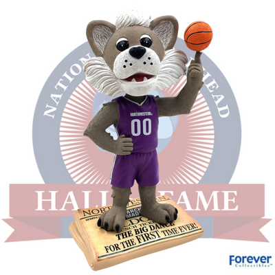 Northwestern Wildcats 2017 NCAA Tournament Bobblehead - National Bobblehead HOF Store