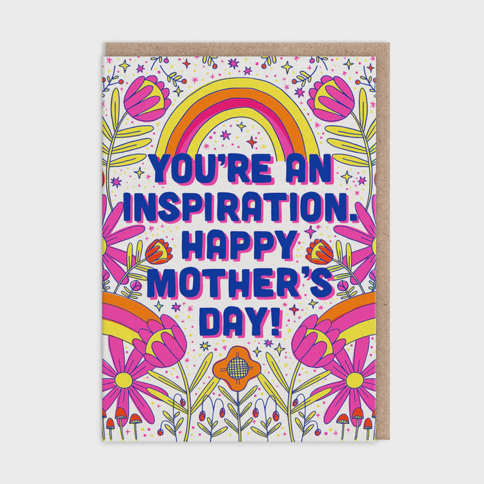Ohh Deer You're An Inspiration Mother's Day Greetings Card