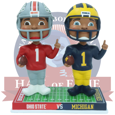 Ohio State vs. Michigan Football Rivalry Bobblehead (Presale)
