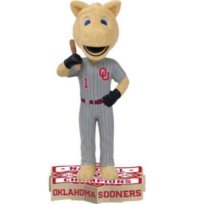 Oklahoma Sooners 2026 Men's College World Series National Champions Bobbleheads (Presale)
