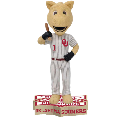 Oklahoma Sooners 2026 Men's College World Series National Champions Bobbleheads (Presale)