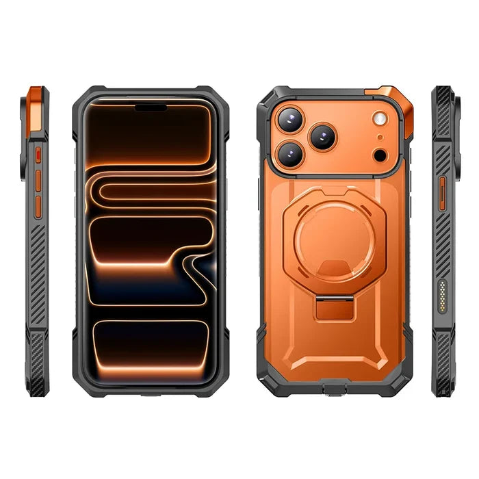 OPEN BOX | UB GRIP Series iPhone 17 Pro Max MagSafe Camera Control Button Phone Case - Coral