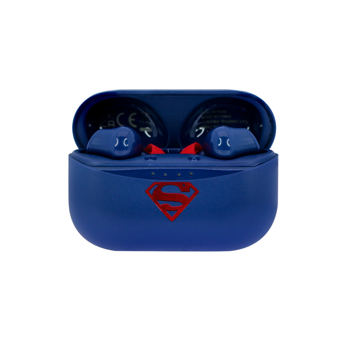 OTL DC Comics Superman TWS In-Ear Wireless Earbuds - Blue | DC0880 from OTL - DID Electrical
