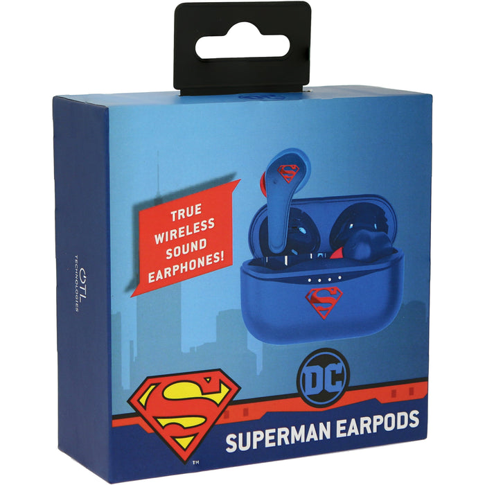 OTL DC Comics Superman TWS In-Ear Wireless Earbuds - Blue | DC0880 from OTL - DID Electrical