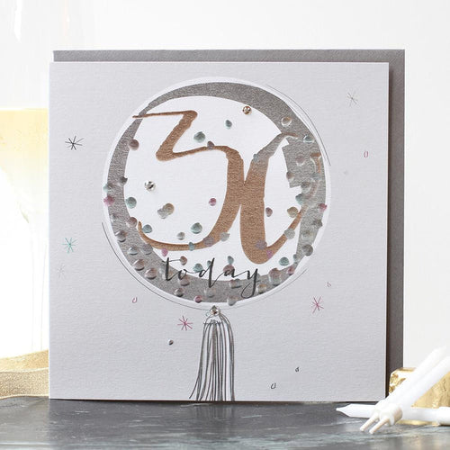 Paloma Greetings Card 30 balloon
