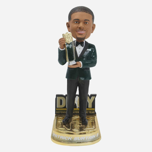 Patrick Surtain II Denver Broncos 2024 NFL Defensive Player Of The Year NFL Bobblehead