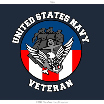 "Patriotic Popeye" Long Sleeve Tee | Navy