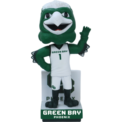 Phlash the Phoenix Green Bay Phoenix Mascot Bobblehead