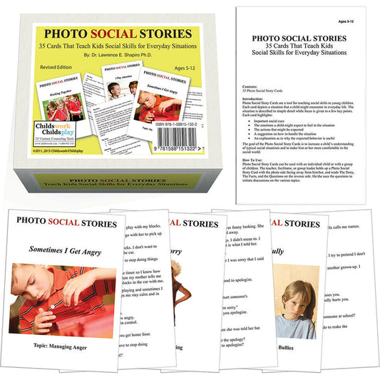 Photo Social Stories Card Game