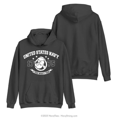 POPEYE "1775" Hooded Sweatshirt | Black