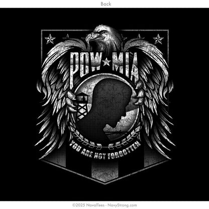 "POW MIA Eagle" Tee | Black