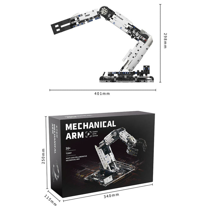 Programmierbarer mehrachsiger Roboterarm Klemmbausteine - LesDiy - Klemmbausteine