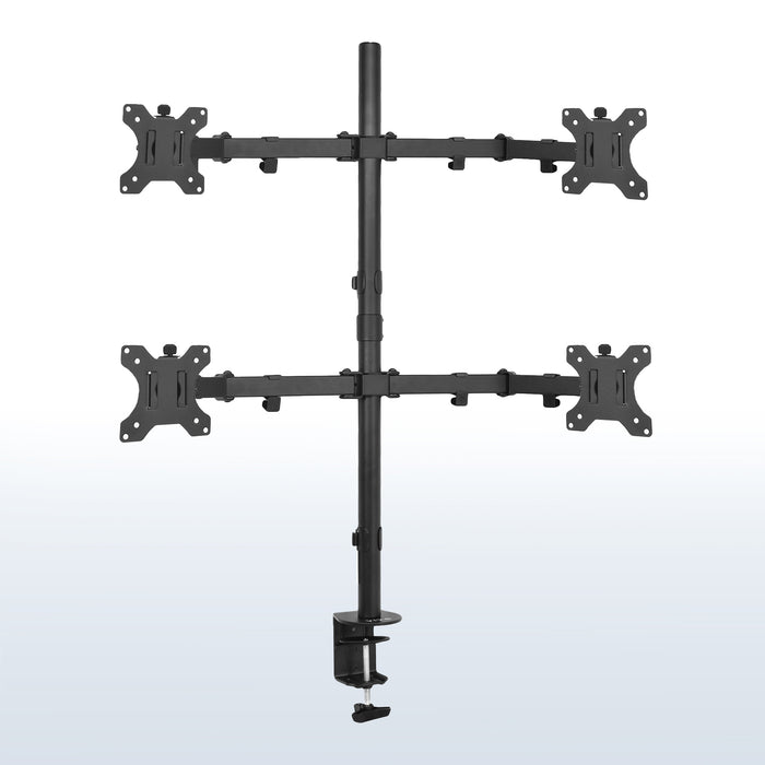 Quad Monitor Desk Mount