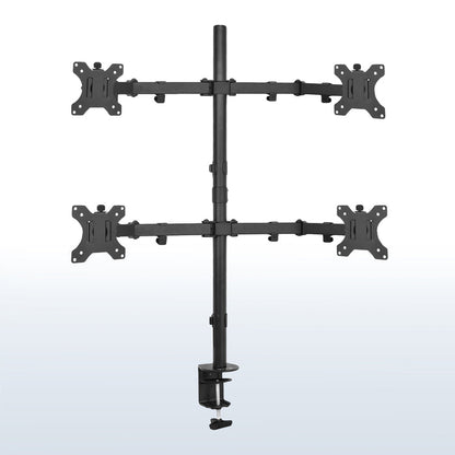 Quad Monitor Desk Mount
