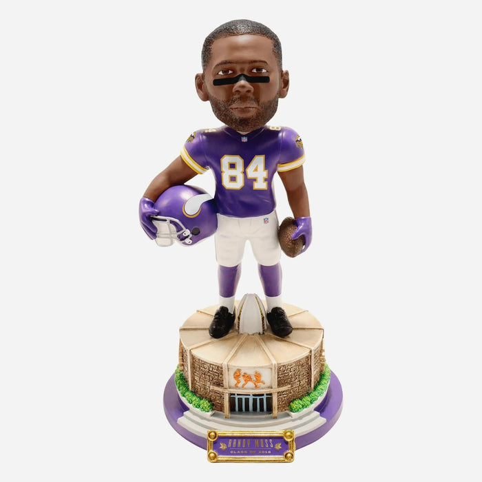 Randy Moss Minnesota Vikings Pro Football Hall Of Fame NFL Bobblehead