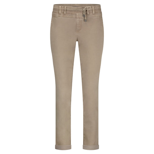 Red Button Tessy Slubtwill Jogger - Latte