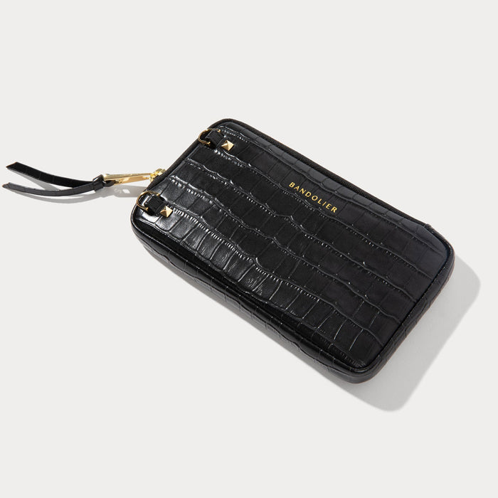Remi Magnet Essentials Set - Black Croc/Gold