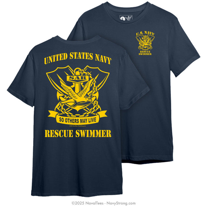 "Rescue Swimmer" Tee | Navy