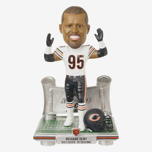 Richard Dent Chicago Bears All-Time Sack Leader NFL Football Bobblehead