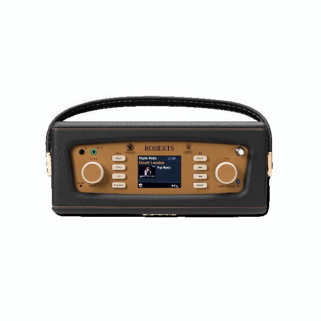 Roberts Revival RD70 Dab+ Dab Fm Radio with Bluetooth in Black Black