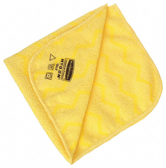 Rubbermaid Microfiber Cleaning Cloth Yellow 40x40cm
