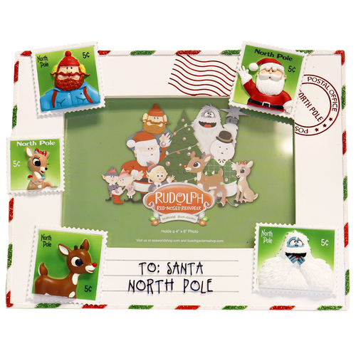 Rudolph The Red-Nosed Reindeer® Post Stamp 4x6 Frame