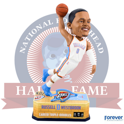 Russell Westbrook Triple-Double Counter Bobblehead - National Bobblehead HOF Store