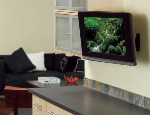 SANUS MF215-B2 Full-Motion Wall Mount for 13" - 39" flat-panel TVs — extends 15" Black Black