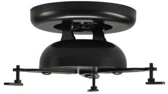 SANUS VisionMount VMPR1 Tilt & Swivel Projector Mount in Black for TV Projectors up to 22kg Black