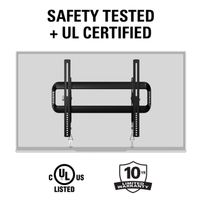 Sanus VMT5-B2 Tilting Wall Mount for Screens 40-50'' up to 34kg Black