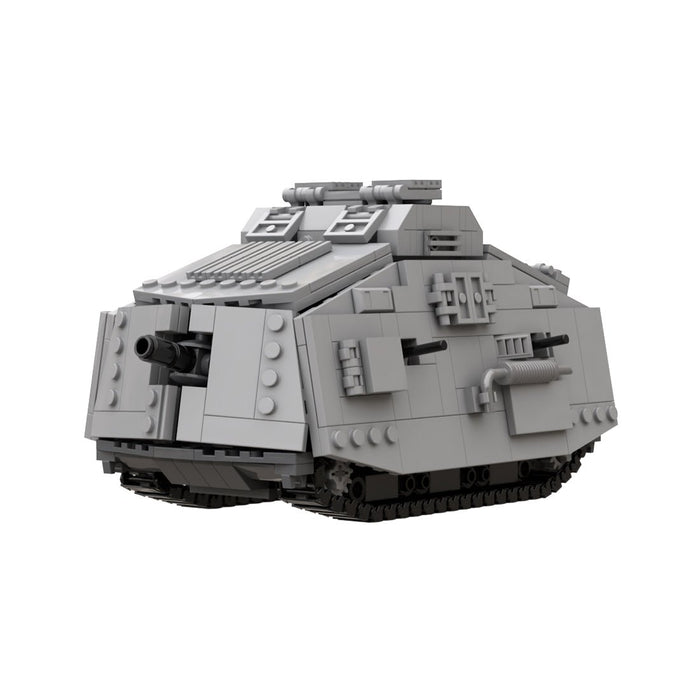 Schwerer Militärpanzer A7V Klemmbausteine - LesDiy - Klemmbausteine