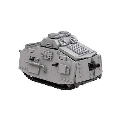 Schwerer Militärpanzer A7V Klemmbausteine - LesDiy - Klemmbausteine