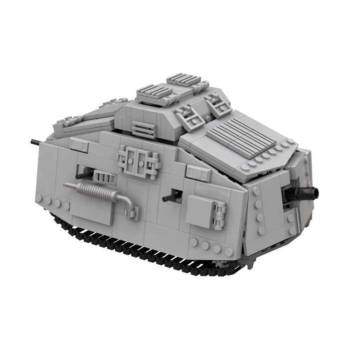 Schwerer Militärpanzer A7V Klemmbausteine - LesDiy - Klemmbausteine