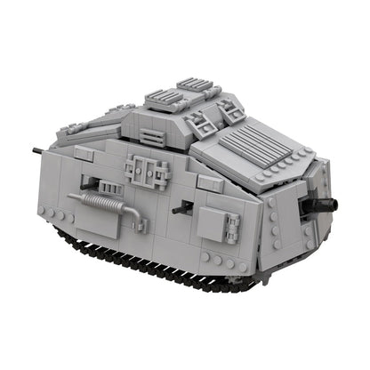 Schwerer Militärpanzer A7V Klemmbausteine - LesDiy - Klemmbausteine