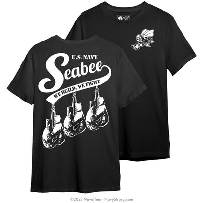 "Seabee Boxing" Tee | Black