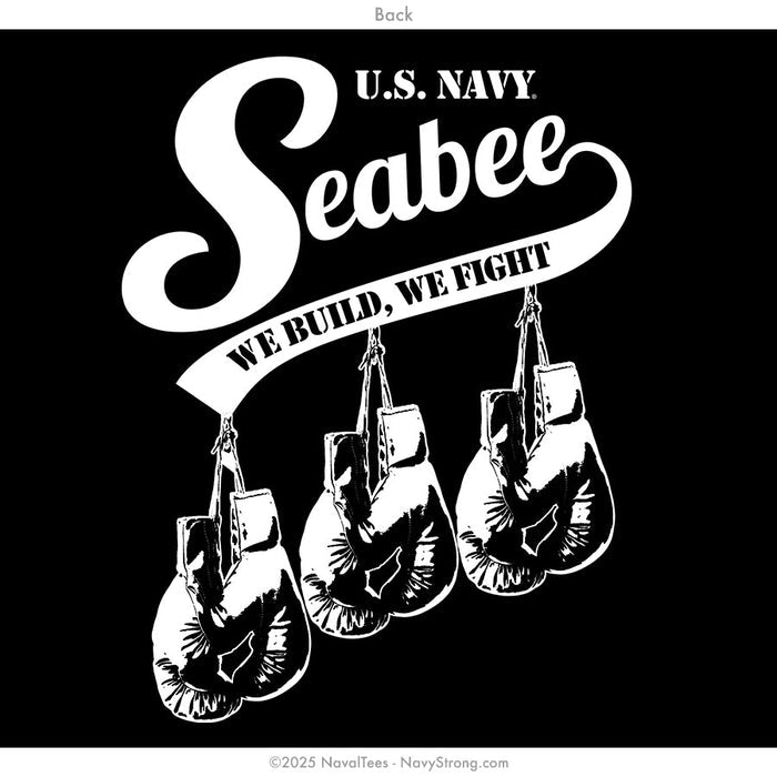 "Seabee Boxing" Tee | Black