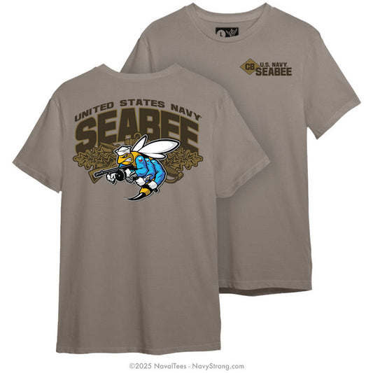 "Seabee Combat" Tee | NWU Brown