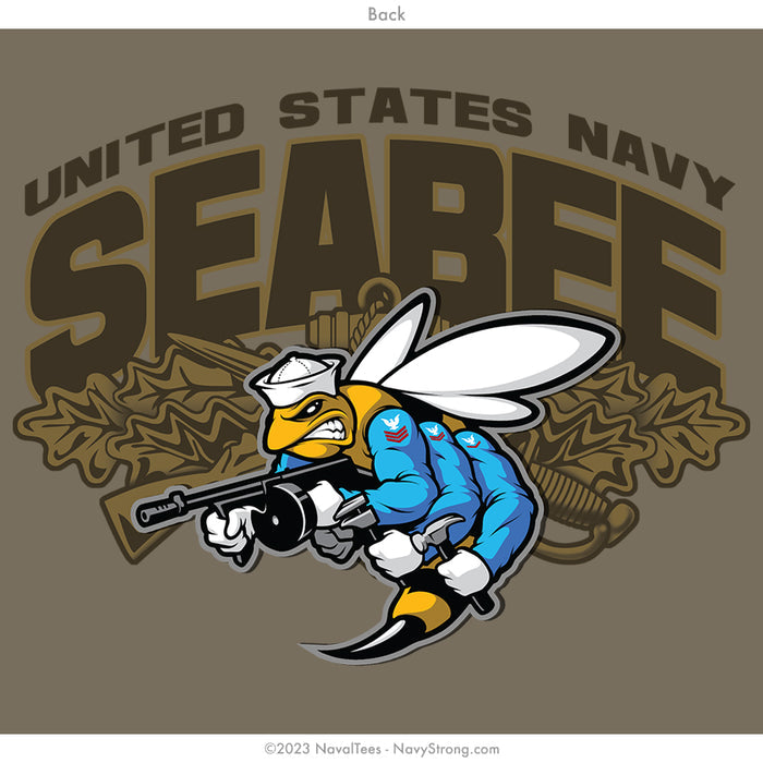 "Seabee Combat" Tee | NWU Brown