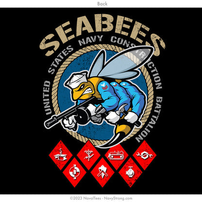 "Seabee Rating" Tee | Black